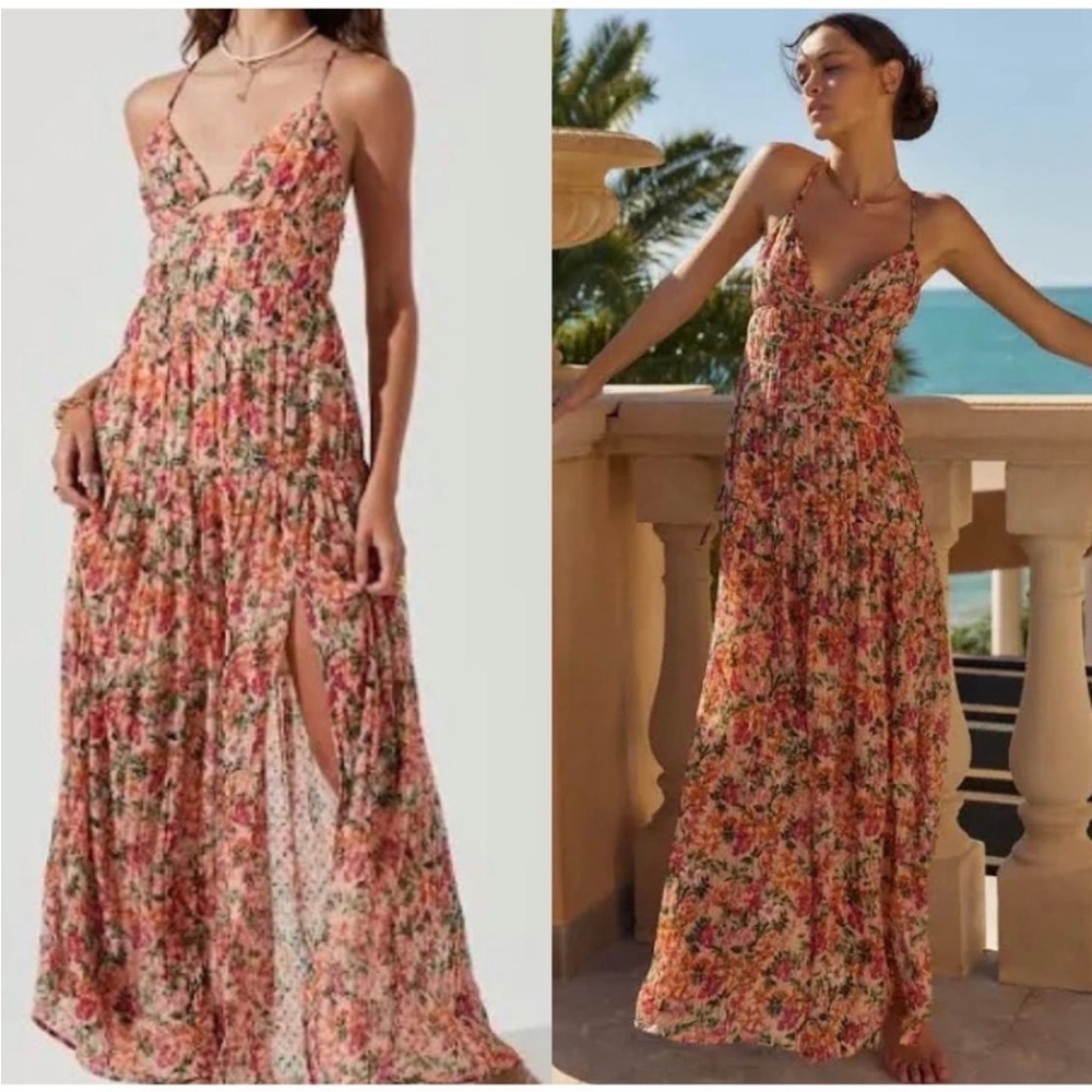 Astr the Label Medium Floral Maxi Dress NWOT